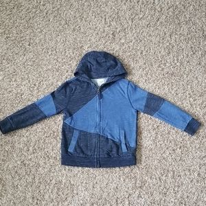 Cat & Jack Full Zip Blue Hoodie/Sweatshirt